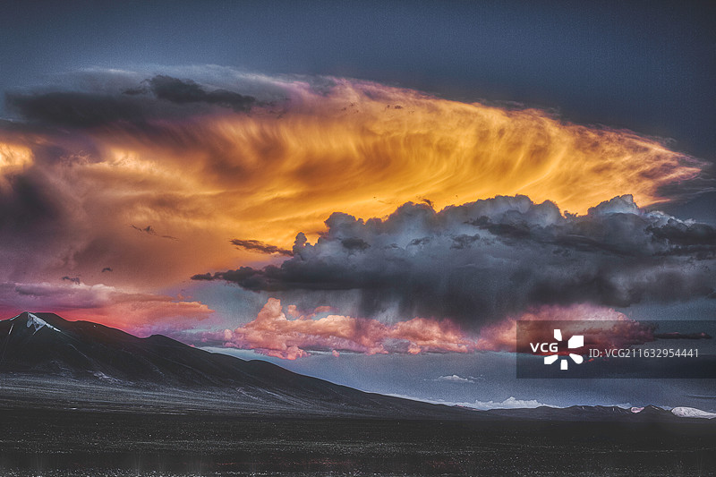 西藏那曲风景图片素材