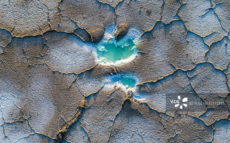 【大柴旦翡翠湖】图片素材