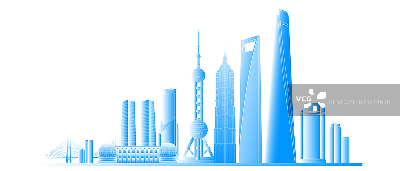 上海城市建筑图片素材