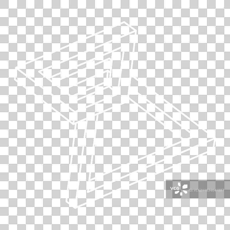 不可能的图形光学错觉艺术图片素材