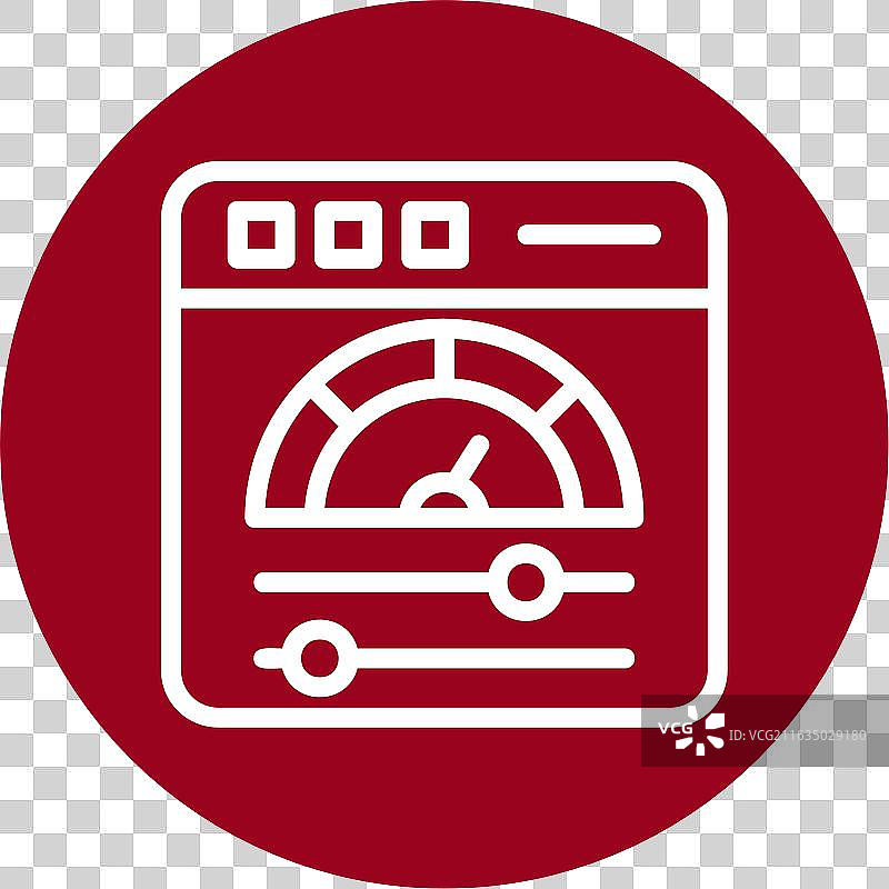 声音得分线条圆形图标设计图片素材