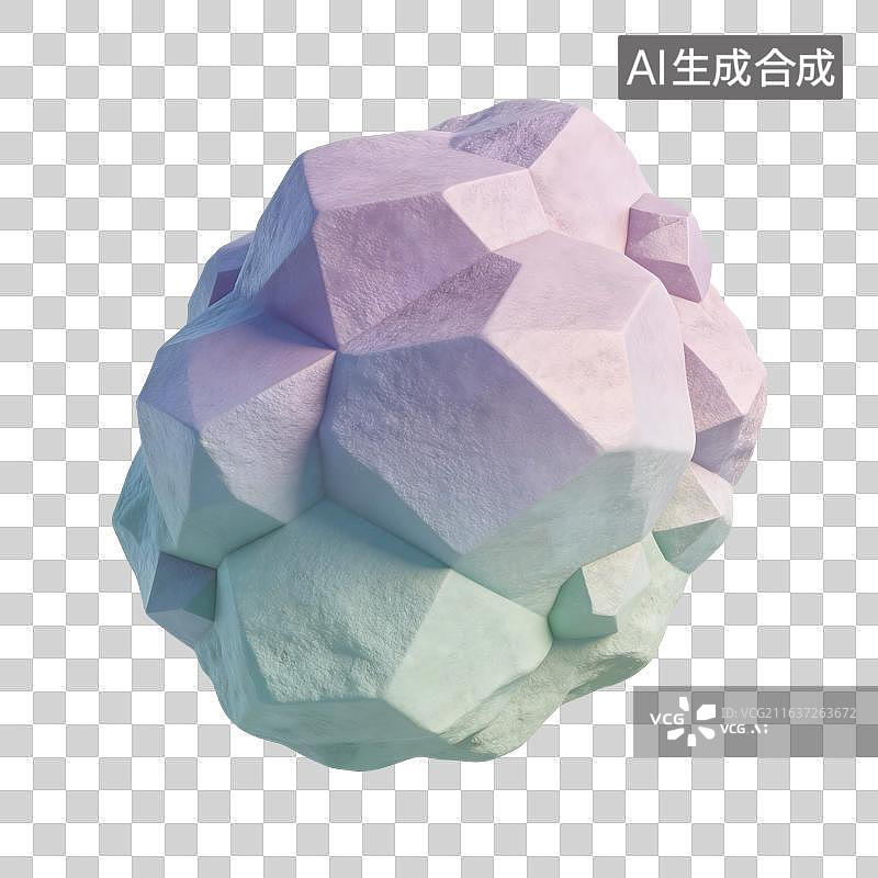 【AI数字艺术】岩石插画图片素材