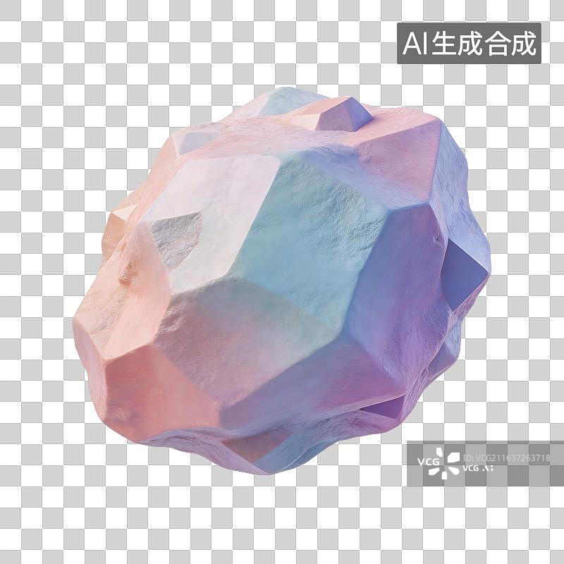 【AI数字艺术】岩石插画图片素材