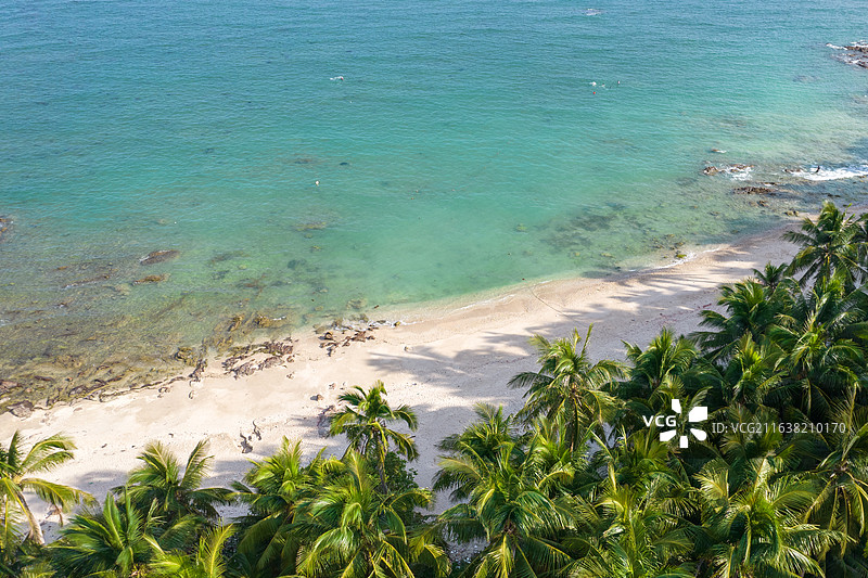 海南琼海潭门椰风海韵图片素材