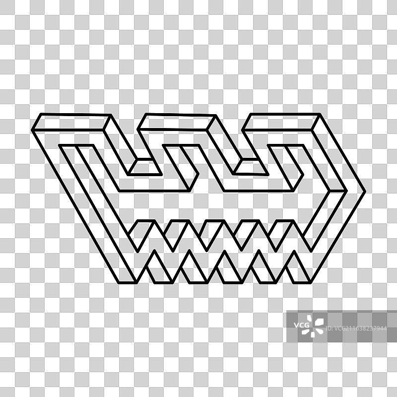 3D不可能图形，超现实物体，神圣图片素材