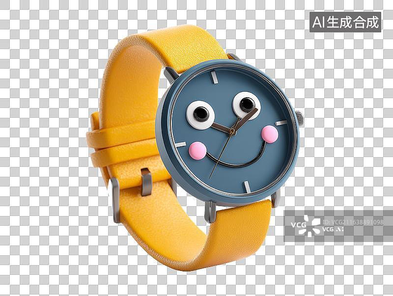 【AI数字艺术】卡通手表图片素材
