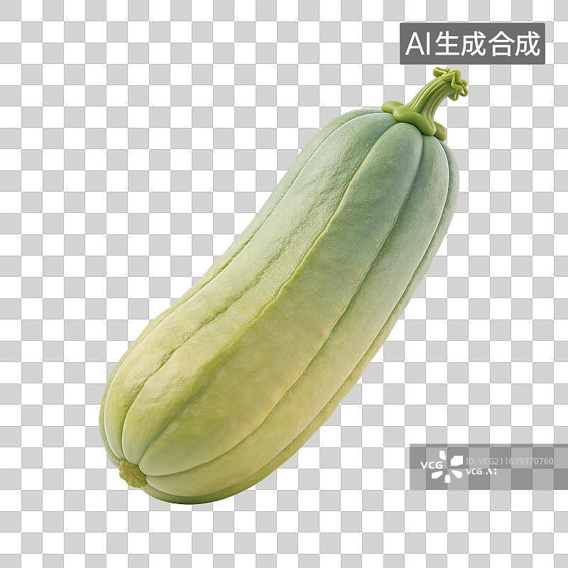 【AI数字艺术】丝瓜插画图片素材