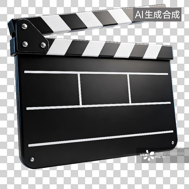 【AI数字艺术】影视拍摄专用场记板道具图片素材