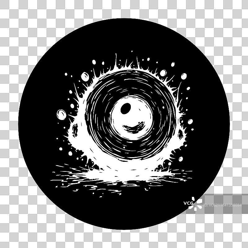 极简黑白平面设计图片素材