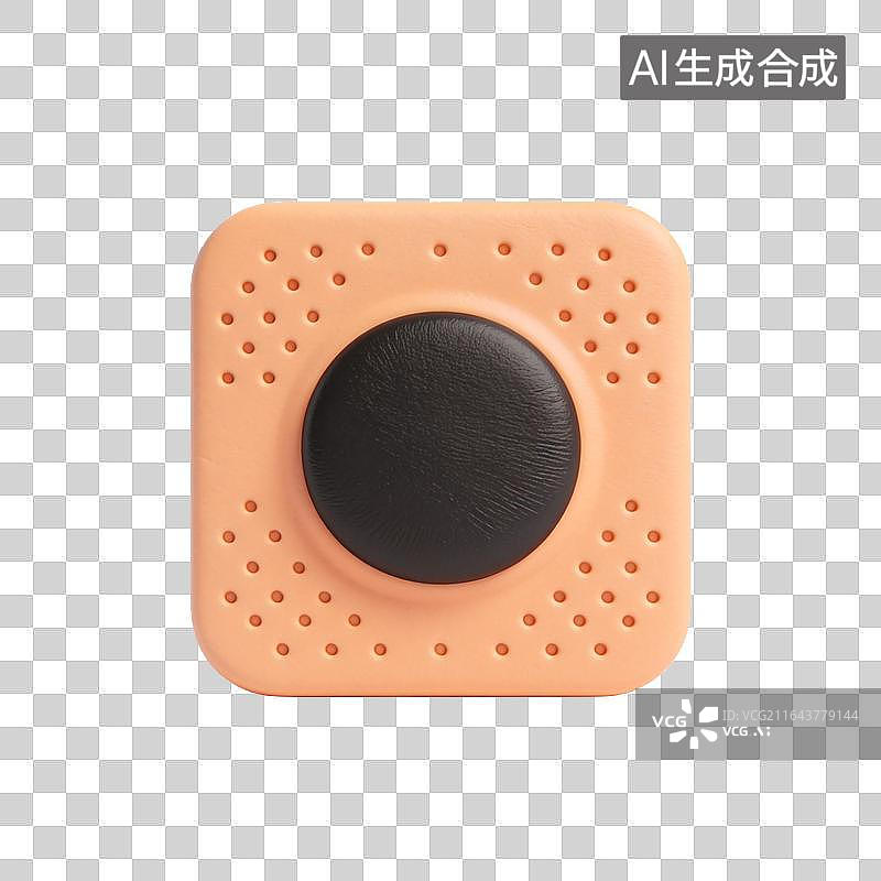 【AI数字艺术】中式中医穴位贴产品特写展示图片素材