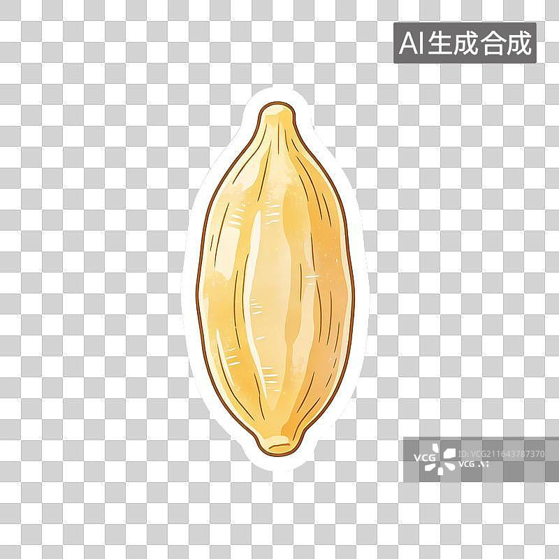 【AI数字艺术】手绘中医中药材香附子国风插画元素图片素材