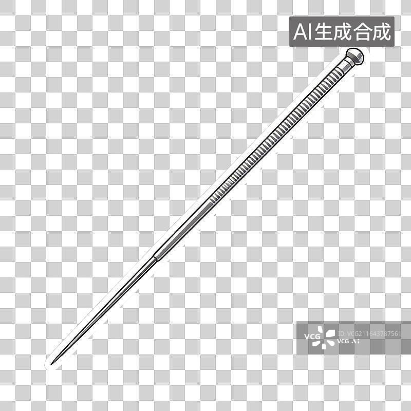 【AI数字艺术】传统中医针灸针中式传统器具展示图片素材