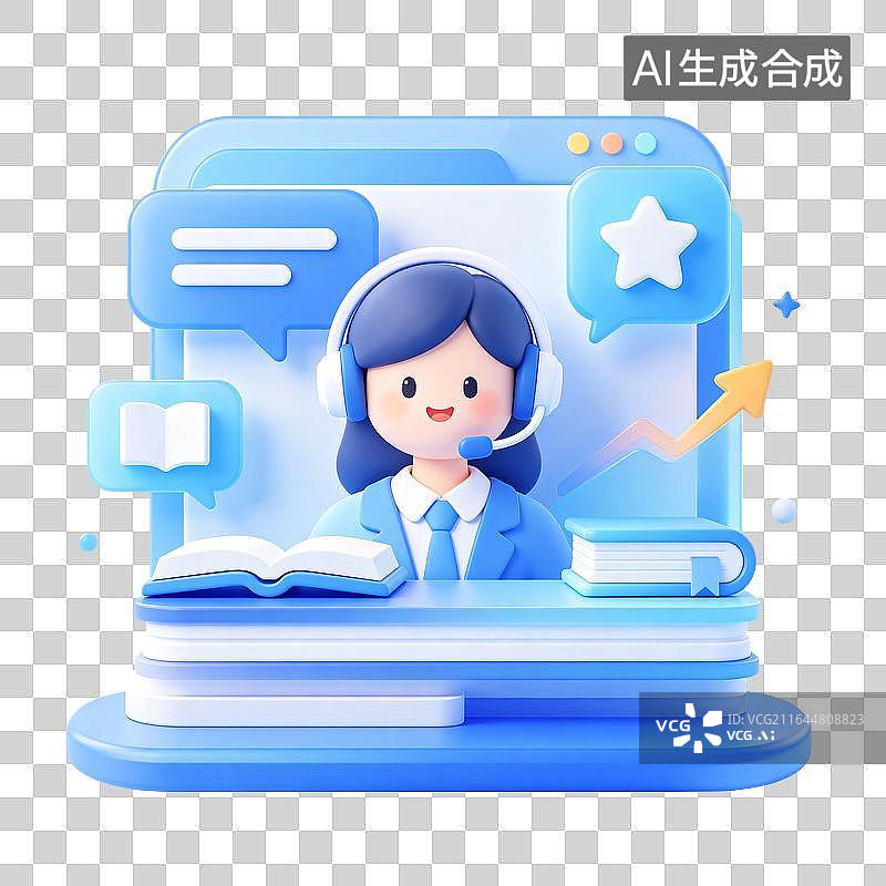 【AI数字艺术】教育择校规划 志愿填报指导图片素材