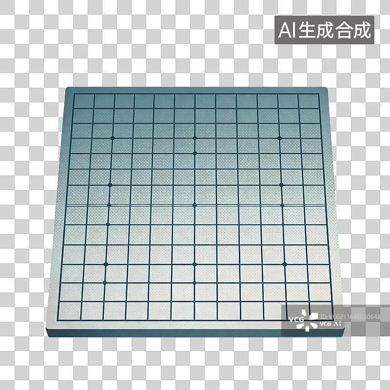 【AI数字艺术】围棋棋盘插画图片素材