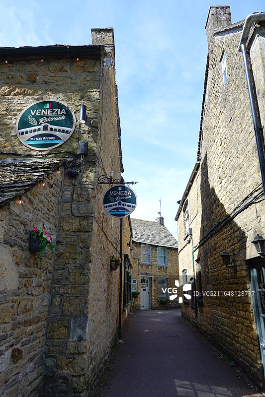 科茨沃尔德的水上伯顿 Bourton-on-the-water图片素材