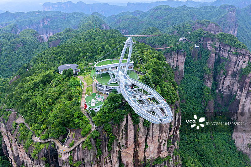 南天顶观景台+浙江台州神仙居风景区图片素材
