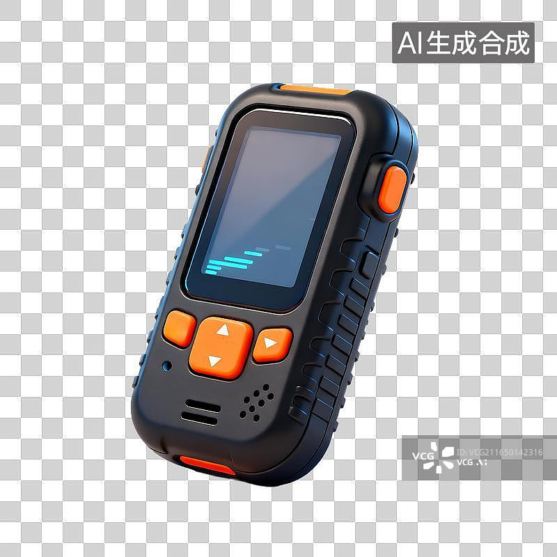 【AI数字艺术】便携式手持无限gps电子设备仪器图片素材