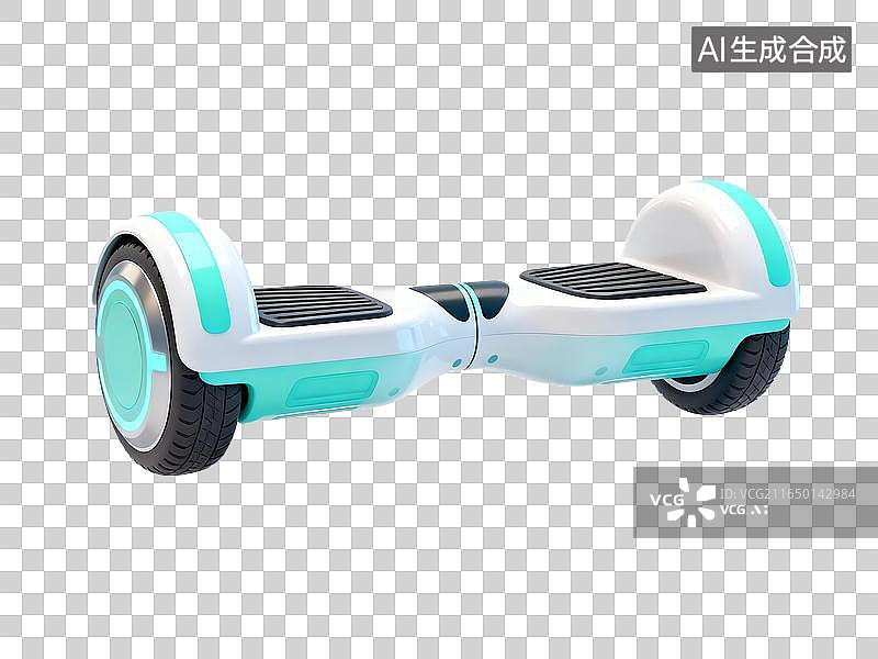 【AI数字艺术】平衡电动两轮车图片素材
