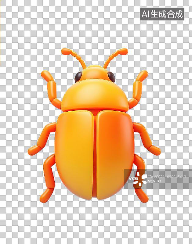 【AI数字艺术】3D程序BUG漏洞甲虫警示代码漏洞程序缺陷网络病毒隐患系统故障风险预警元素图片素材
