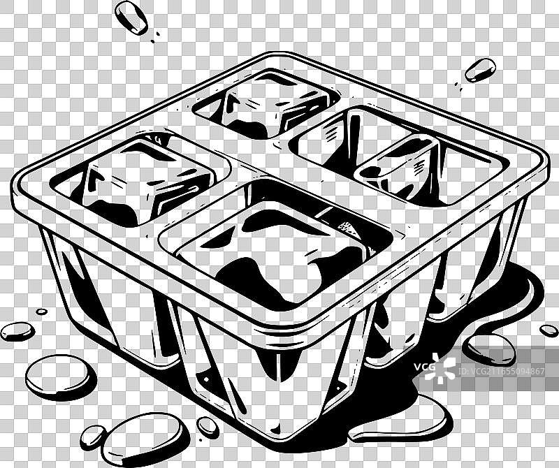 冰块模具图片素材