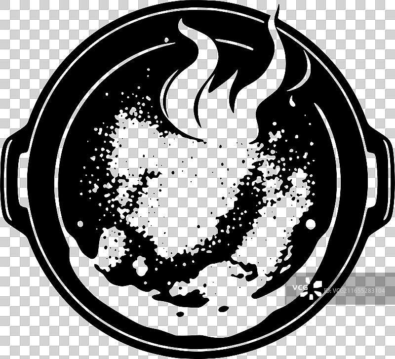 烹饪火焰图标图片素材