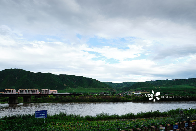 吉林图们国门口岸图片素材