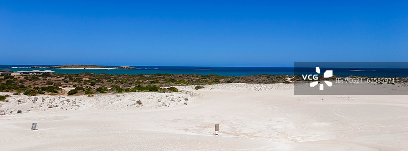 西澳白沙丘 lancelin sand dunes图片素材