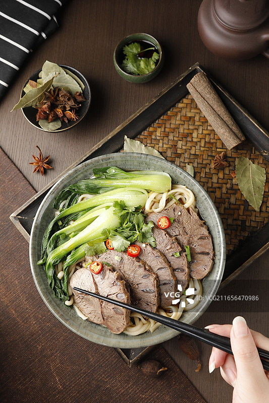 一碗牛肉面图片素材