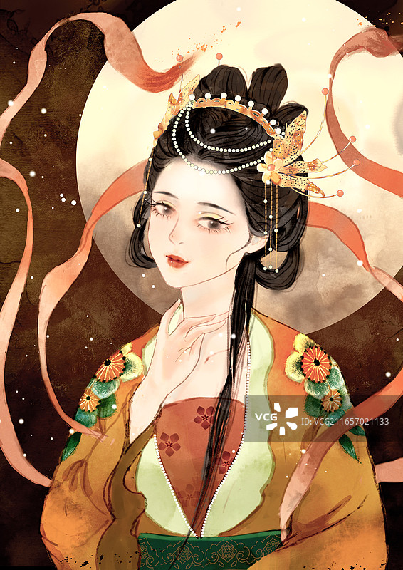 古风神女图片素材