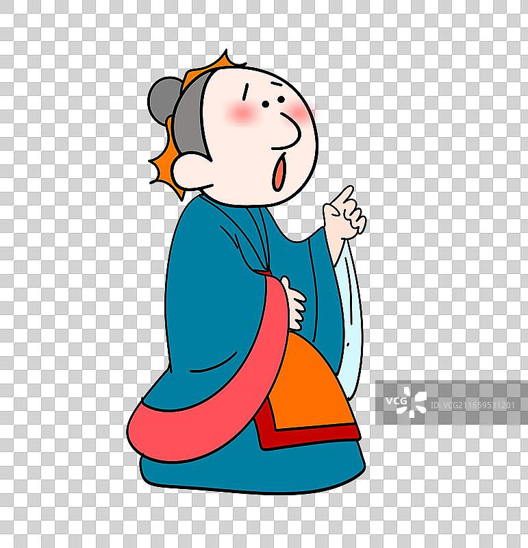 坐 古代 儒家 人物 论语 论道 辩论图片素材