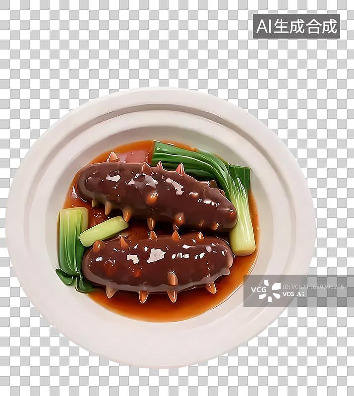 【AI数字艺术】海参图片素材