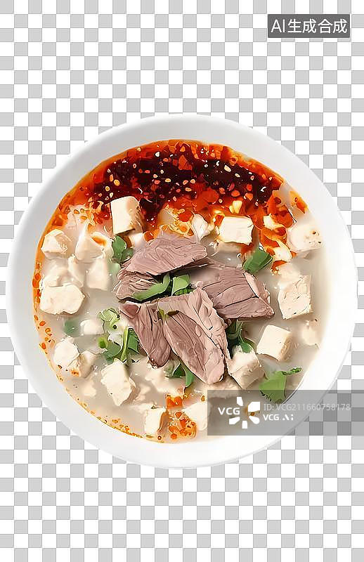 【AI数字艺术】羊肉泡馍图片素材