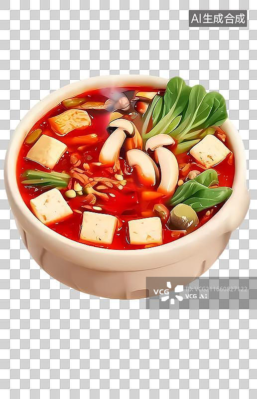 【AI数字艺术】,麻辣烫图片素材