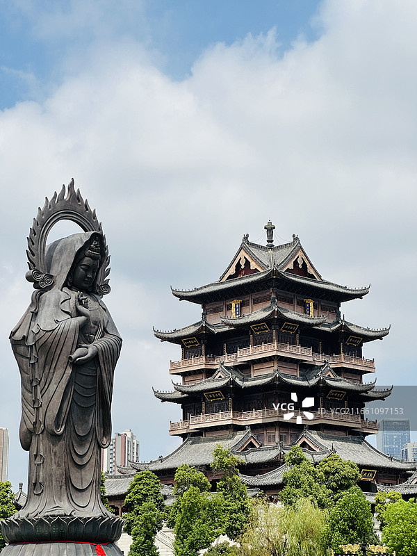 武汉归元禅寺图片素材