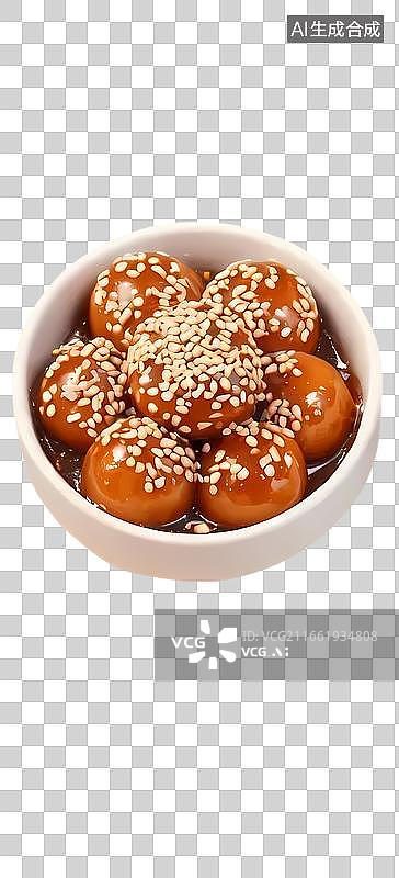 【AI数字艺术】糯米团图片素材