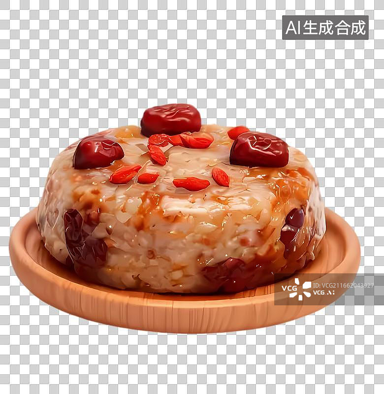 【AI数字艺术】八宝饭图片素材