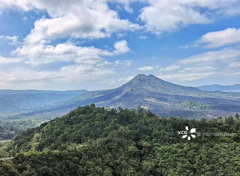 京打马尼火山图片素材
