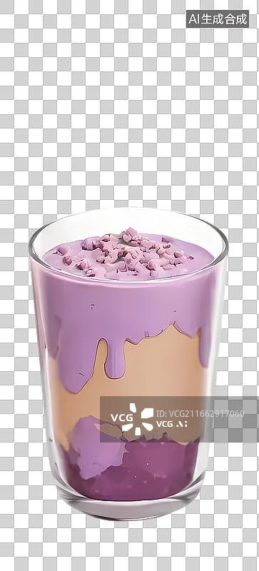 【AI数字艺术】芋泥,奶茶图片素材