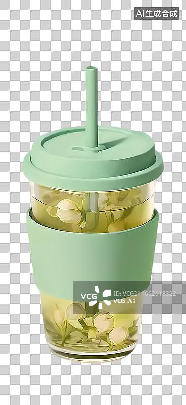 【AI数字艺术】茉莉花茶图片素材