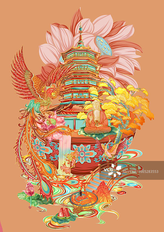 南京-凤凰图片素材