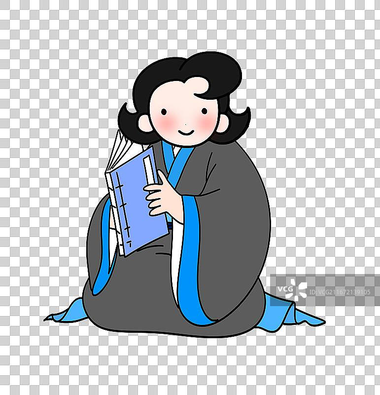 孔子 论语 国学 图画书图片素材