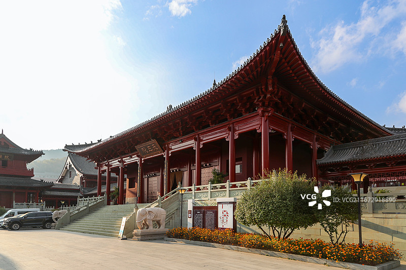 山西忻州五台山普寿寺图片素材