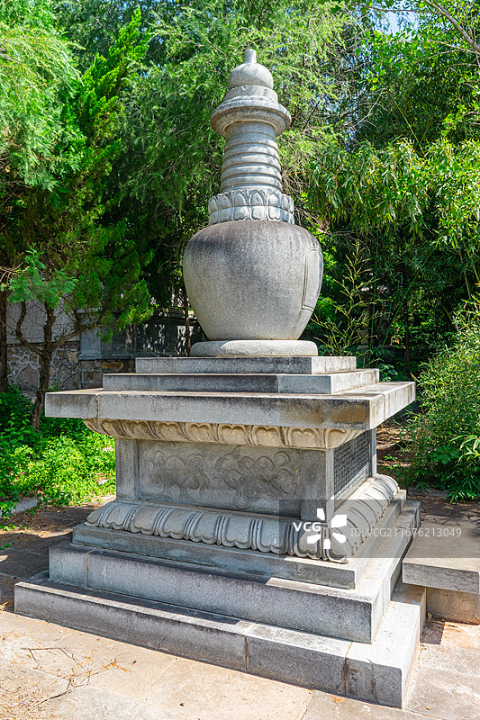 中国国内著中国山东泰安肥城吕仙景区湖屯镇陶山范蠡祠寺庙遗址北面的佛教塔林，户外白昼无人图像摄影图片素材
