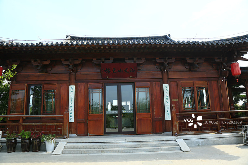 古典园林风光图片素材