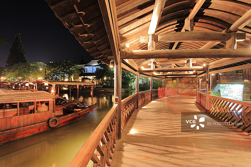 浙江乌镇西栅图片素材