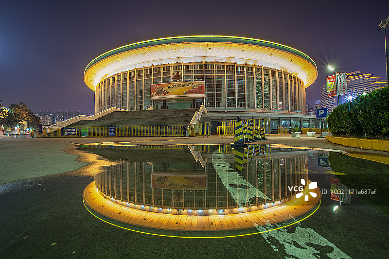 上海体育馆图片素材