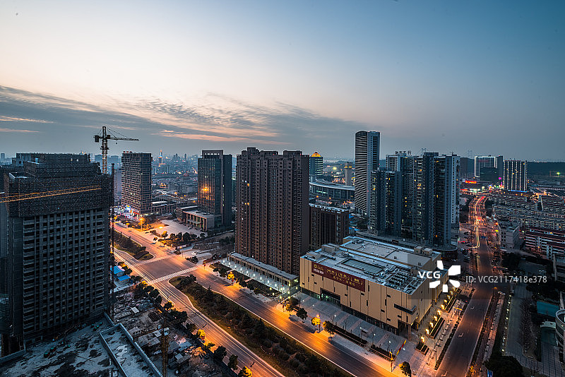 都市夜景图片素材