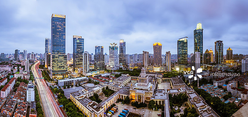 上海城市风光地标建筑图片素材