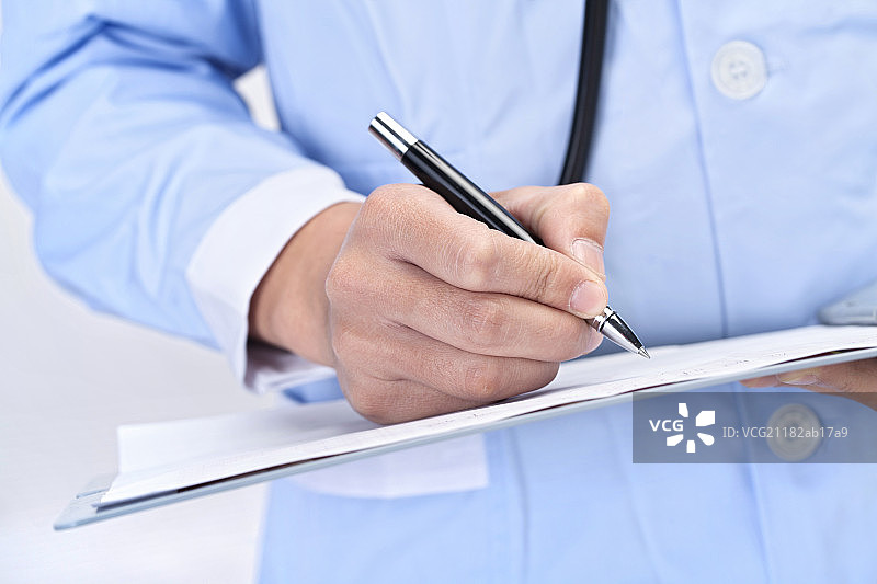 护士的手 特写 记录图片素材
