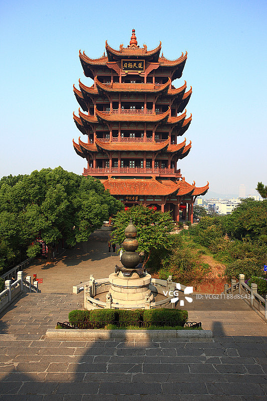 武汉黄鹤楼图片素材